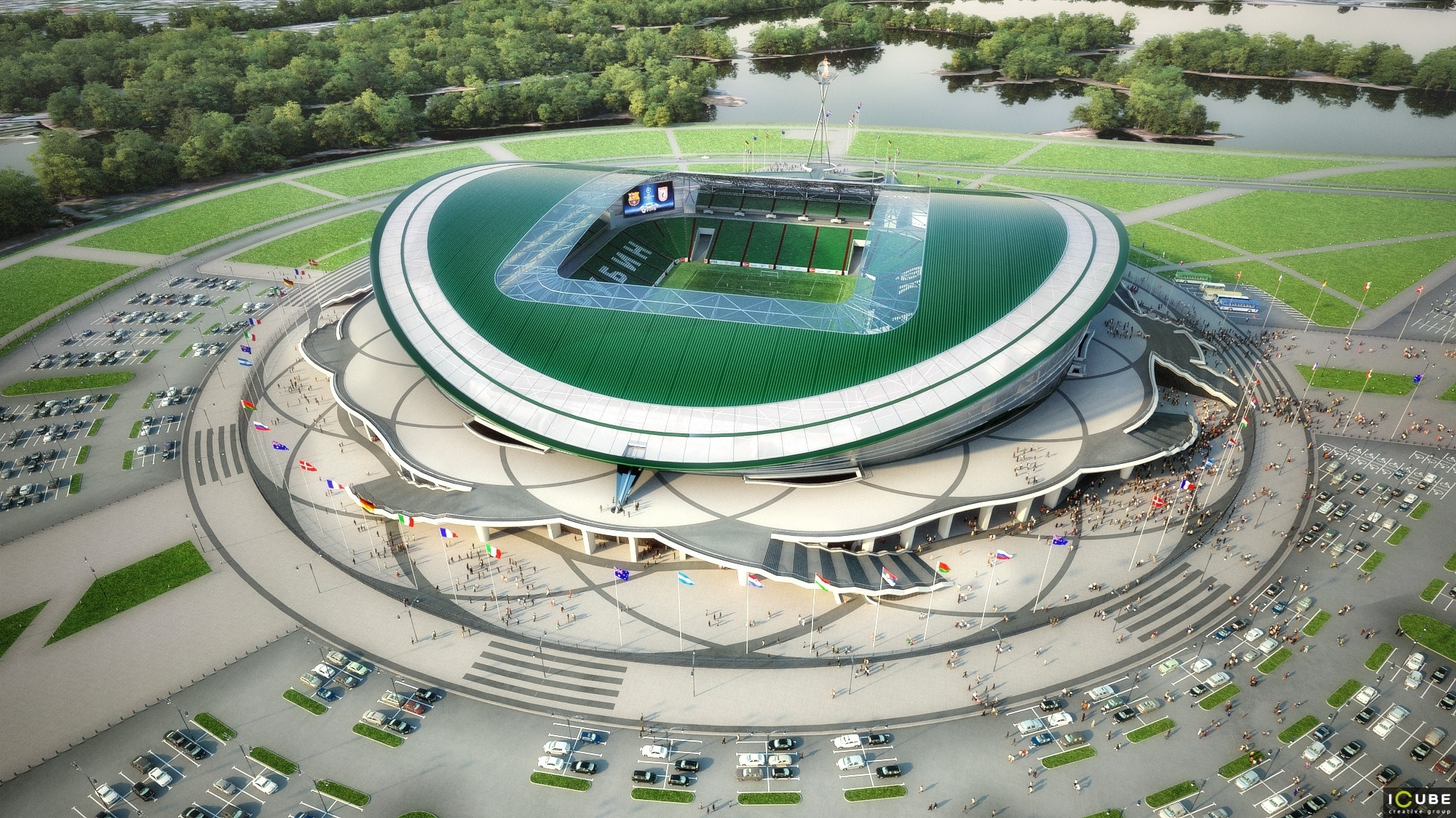 Chiêm ngưỡng 12 sân vận động diễn ra các trận đấu tại World Cup 2018 - Địa điểm du lịch - Zing.vn