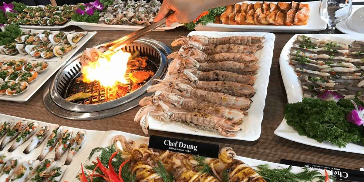 Review buffet hải sản Chef Dzung
