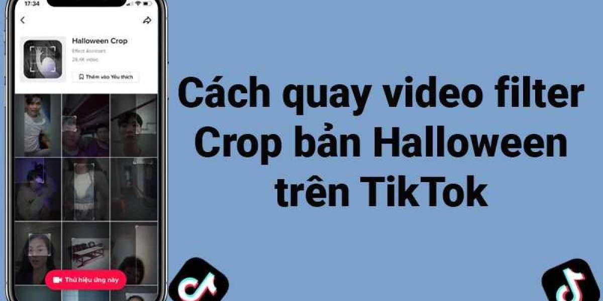 Hướng dẫn Cách quay video filter Crop bản Halloween trên TikTok cực hot