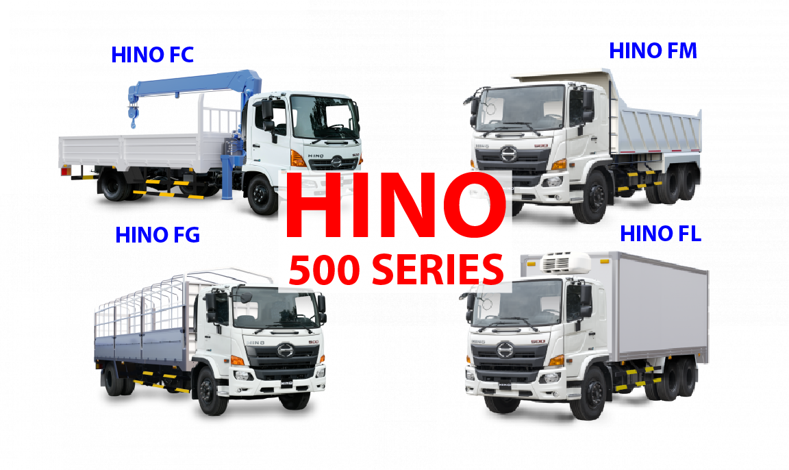 Hino 500 Series - Dòng Xe Tải Hạng Trung, Hạng Nặng Cao Cấp Nhất
