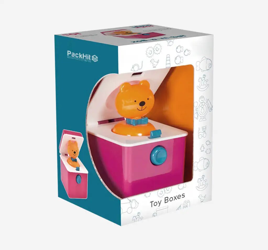 How to get toy boxes with colorful printed designs?
