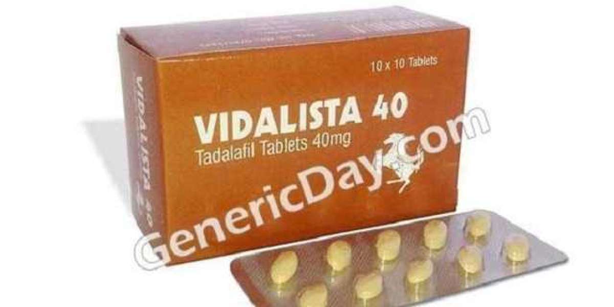 Vidalista 40 Mg Get Healthy Sexual Life by Curing Erectile Dysfunction [Tadalafil]