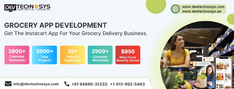 Grocery App Development Company | Grocery Delivery Website Builder