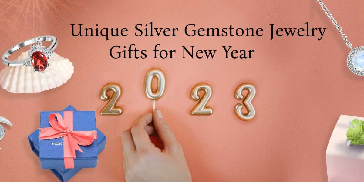 Unique Silver Gemstone Jewelry Gifts for New Year