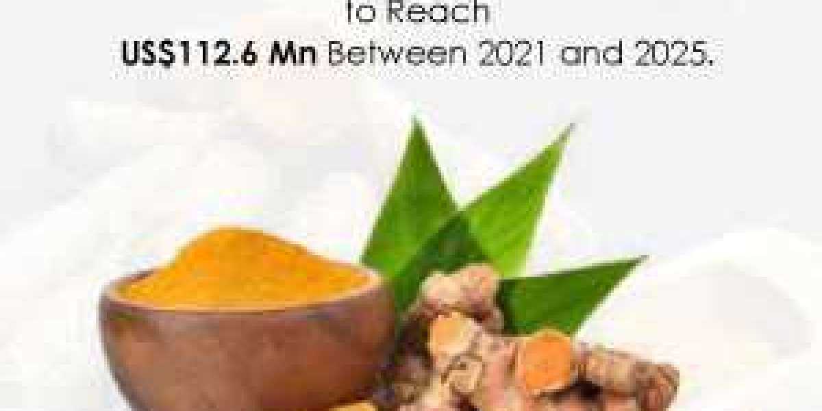 Curcumin Market is Poised to Reach US$112.6 Mn By 2025, at a Healthy Growth of 10.0%