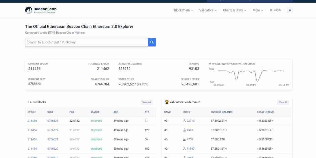What lies on the dashboard of Beacon Chain: A quick check