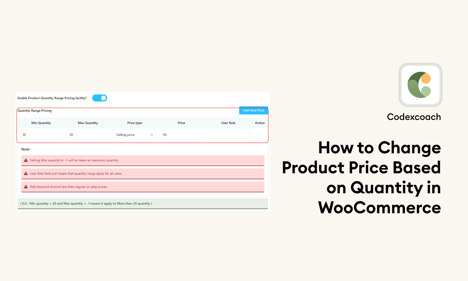Best Quantity Based Discounts & Price Plugin For WooCommerce