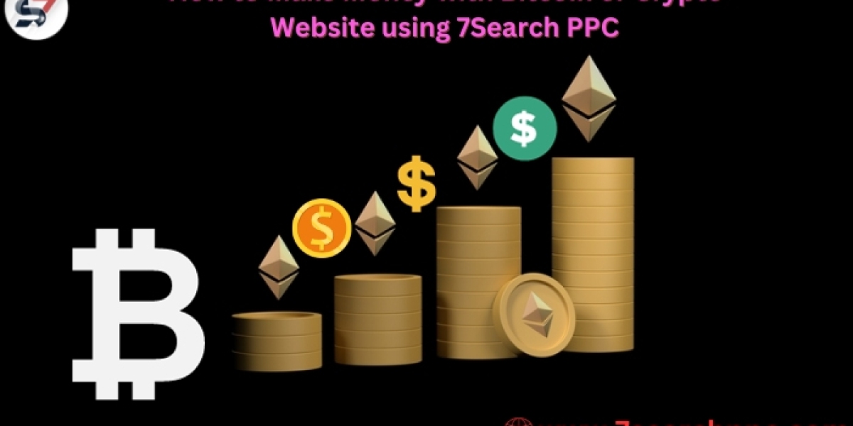 How to Make Money with Bitcoin or Crypto Website using 7Search PPC