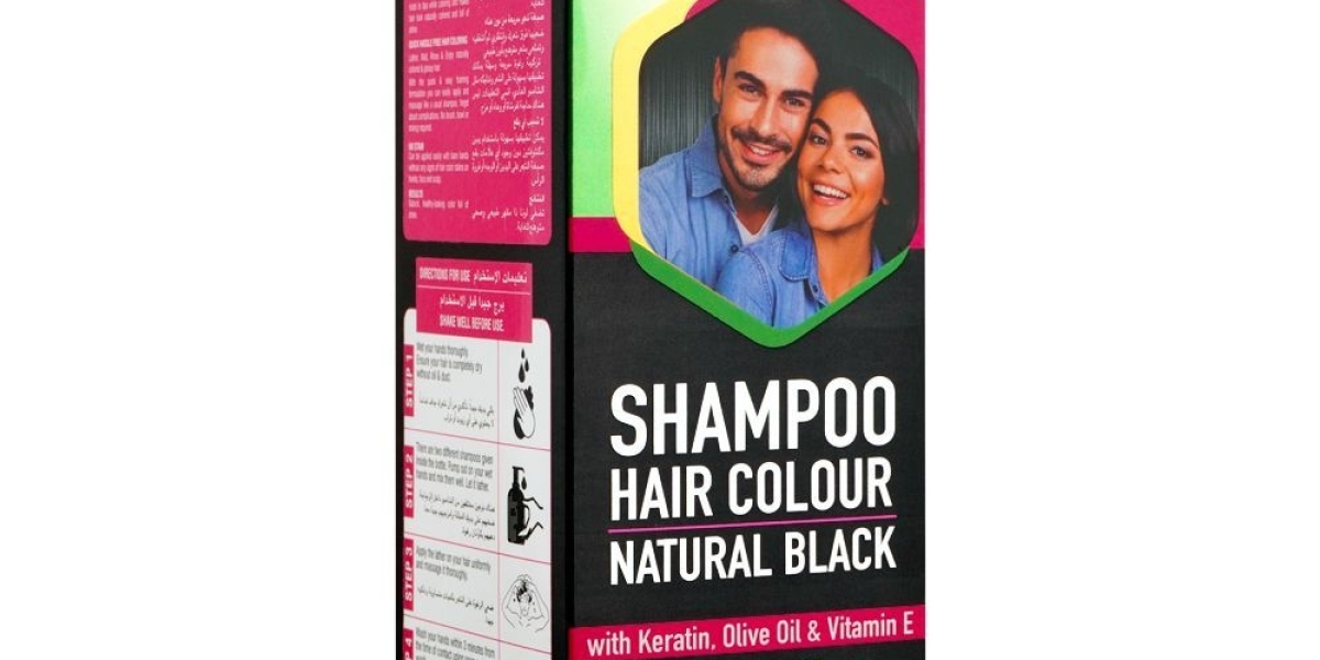 Cosmo Black Hair Color Shampoo