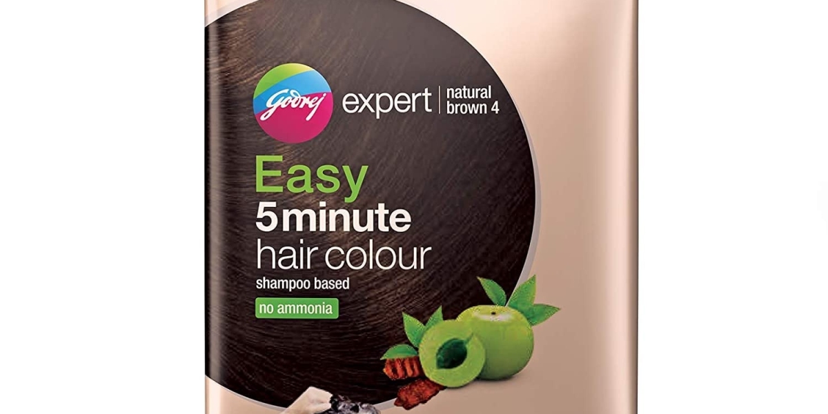 Godrej Expert Dark Brown Hair Color Shampoo