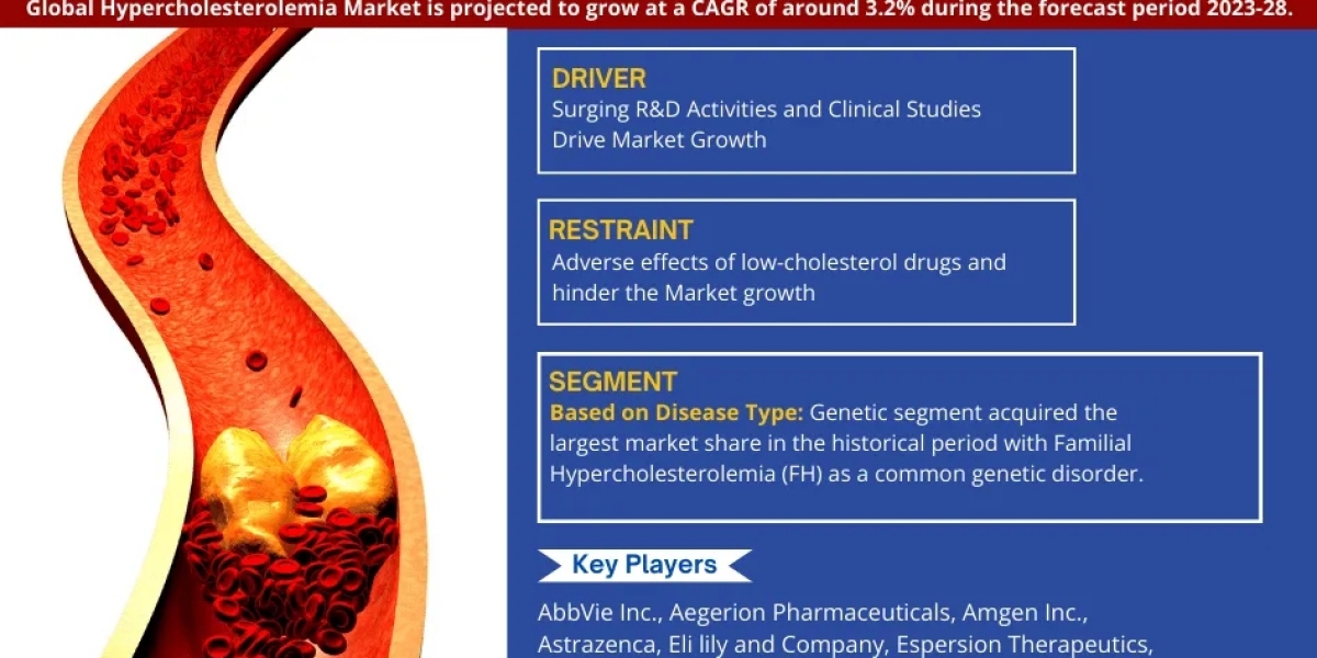 Hypercholesterolemia Market: Size, Share, Demand, Latest Trends, and Investment Opportunity 2023-2028