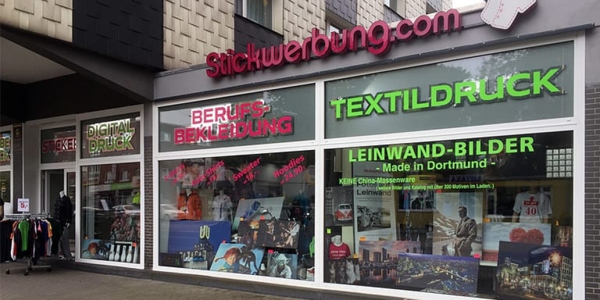 Maßgeschneidert in Dortmund: Stickwerbung für Profis