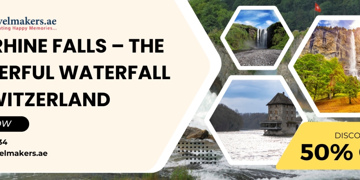 The Rhine Falls – the powerful waterfall in Switzerland
