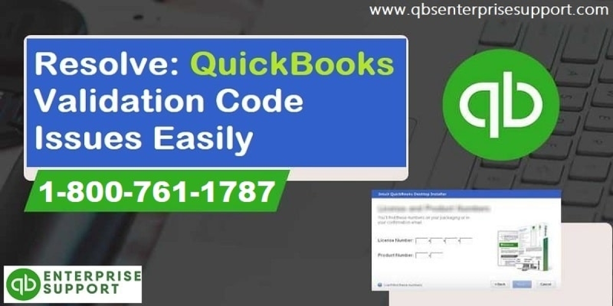 Fix QuickBooks Validation Code Issues During QuickBooks Activation