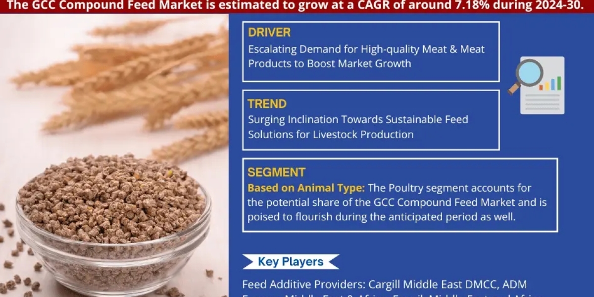 Cơ hội thị trường thức ăn hỗn hợp GCC: Khám phá mức tăng trưởng CAGR 7,18% (2024-30)