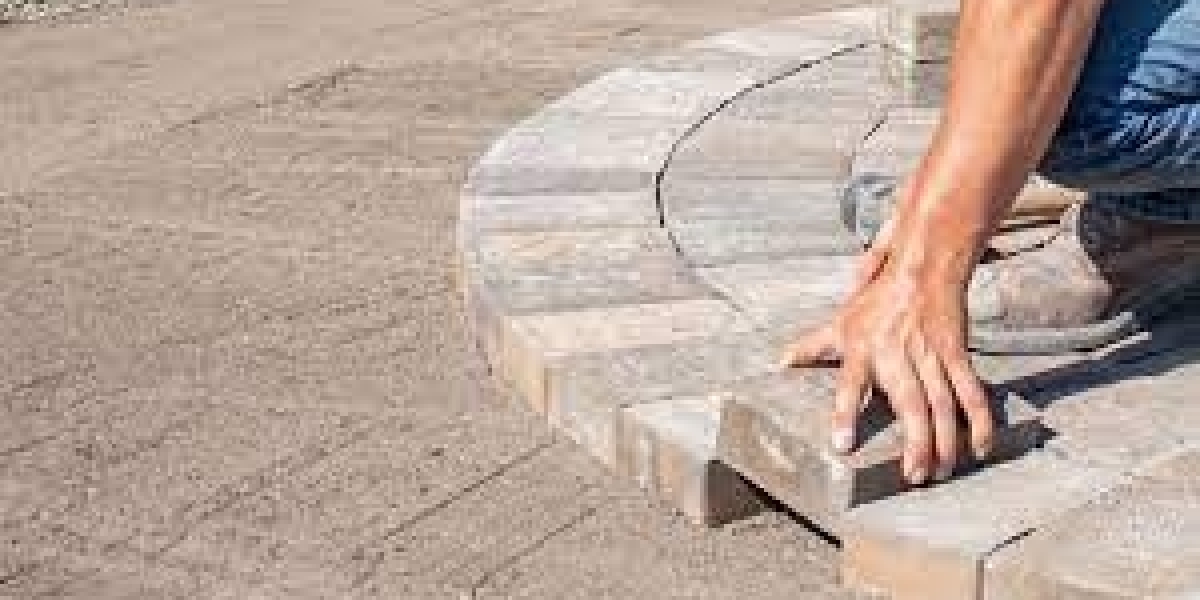 Bedding Sand paver installation
