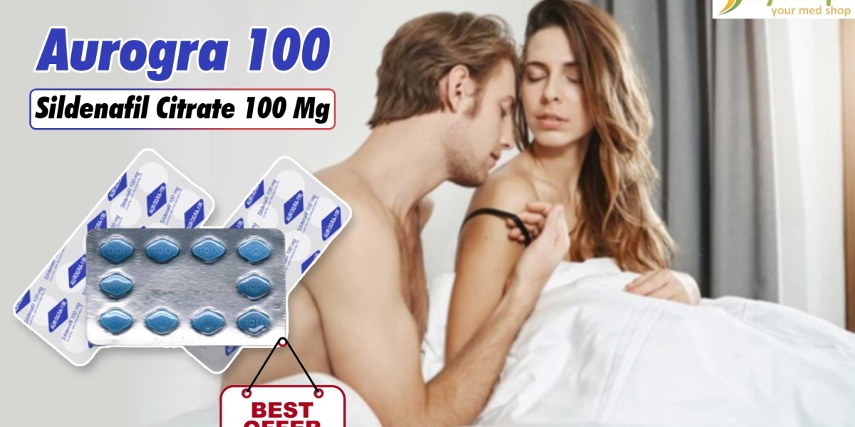What is Aurogra 100 and how is it used to treat erectile dysfunction?