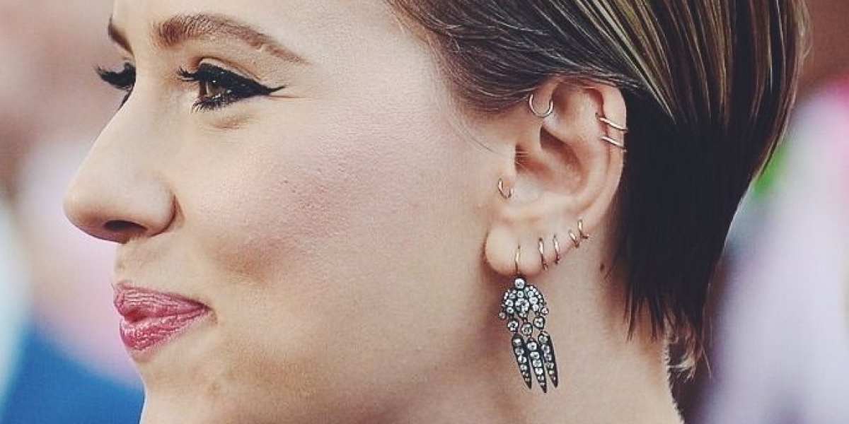 Ear Lobe piercing in Dubai