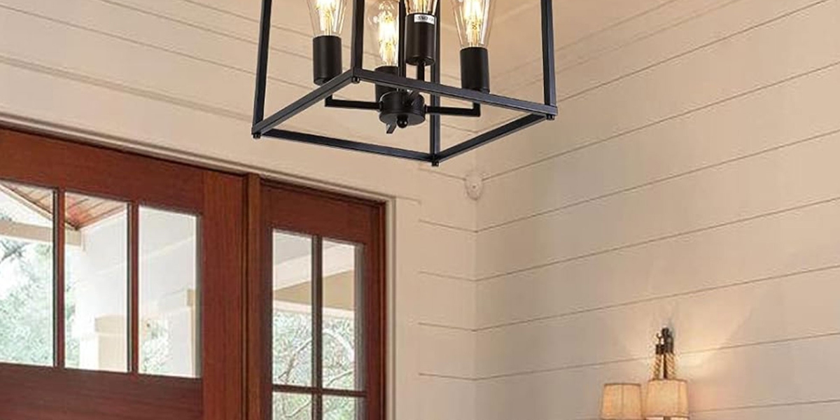 Black Lantern Chandelier: An Elegant Addition to Any Home