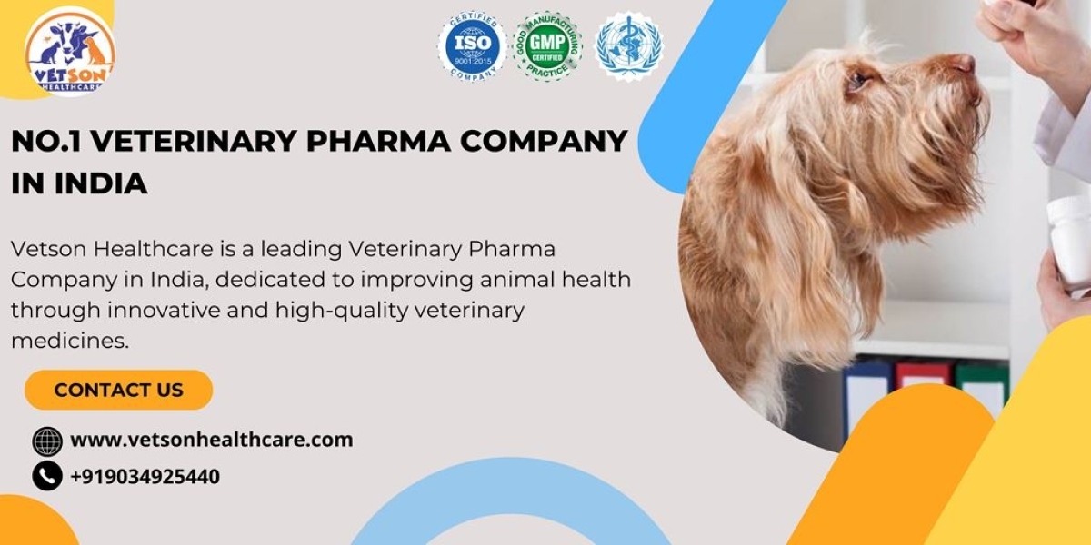 Vetson Healthcare: The No.1 Veterinary Pharma Company in India
