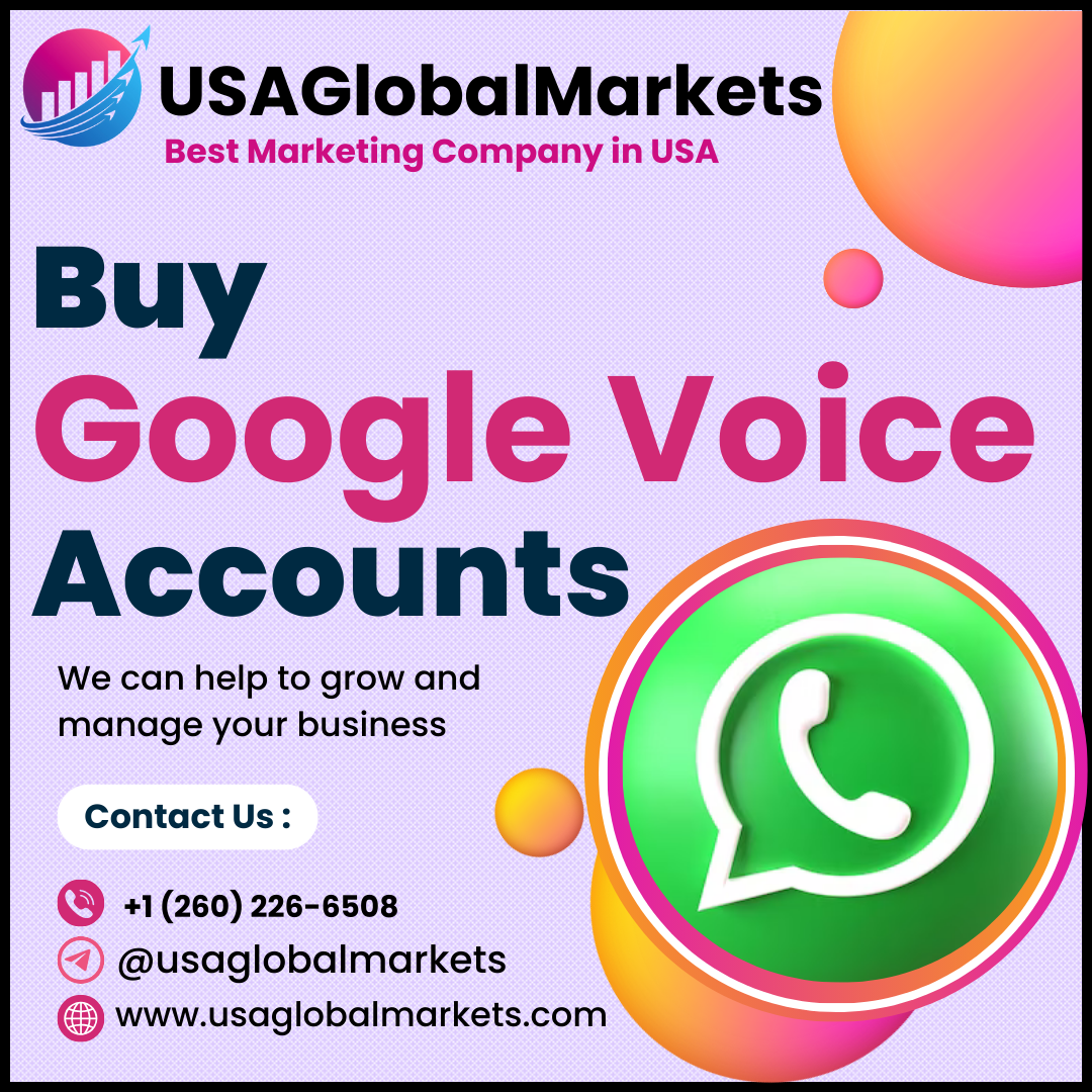 Buy Google Voice Accounts - Buy Google Voice Number USA