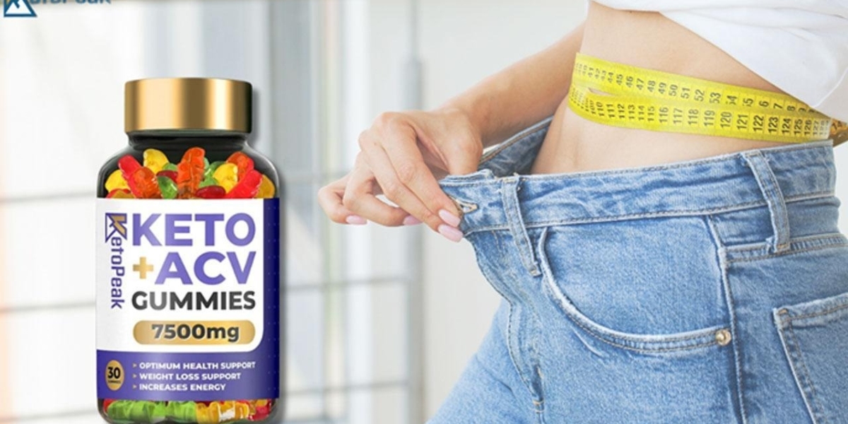How We Can Lose Weight With Keto Peak ACV Gummies Supplement?