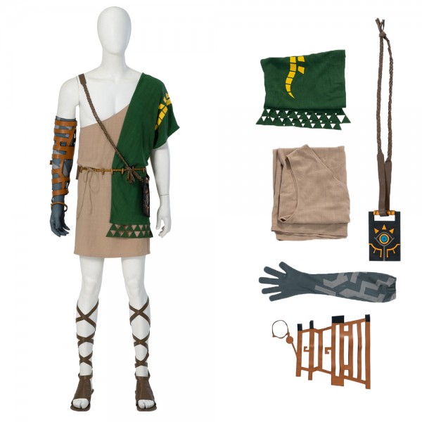 2023 Link Cosplay Costumes The Legend of Zelda: Tears of the Kingdom Halloween Suits - Champion Cosplay